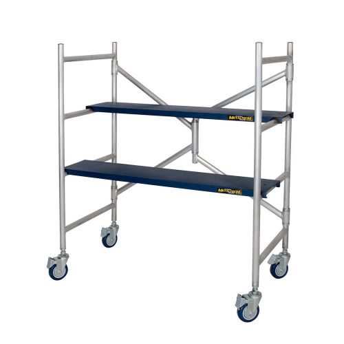Metaltech 4&#039; aluminum portable scaffold imac **new** for sale