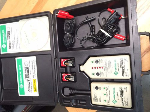 Greenlee 2011 00521 Power Finder Circuit Seeker Set Kit Tester