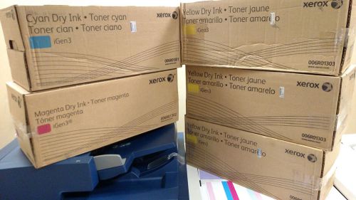 Xerox iGen3 - Cyan / Magenta / Yellow Dry Ink - 6R1301 - 6R1302 - 6R1303