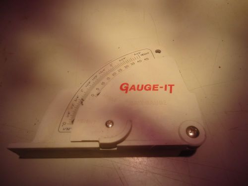 Gauge-it, cabinet maker saw blade angle and height gauge___________________a-294 for sale