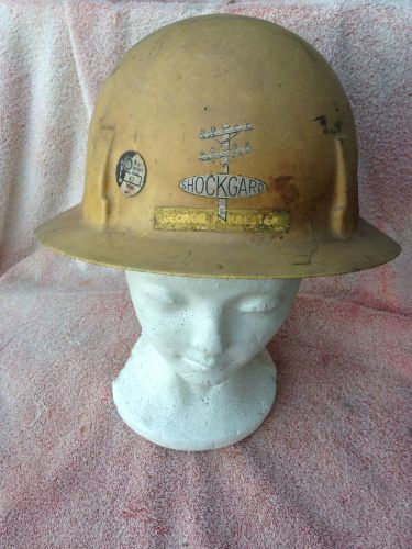 Vintage msa hard hat electrical workers for sale