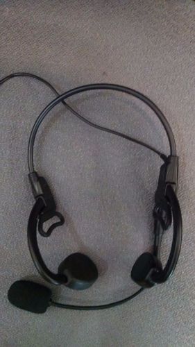Motorola temple transducer headset for sale