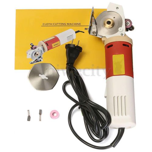 220v 65mm rotary blade electric fabric cutter cloth cutting machine saw tool for sale