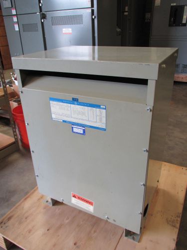 Ge 30 kva 480 delta to 208y/120 9t23q9872 type 2 encl. 3ph transformer ql 208 y for sale