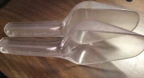 Lot Of 2 NSF Rubbermaid Ice Scoops #2882 EUC