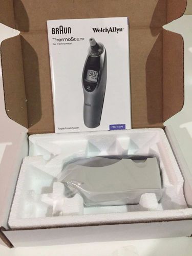 NEW Welch Allyn Braun Thermoscan Pro 4000 Ear Thermometer