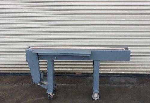 4” x 64” conveyor with single pack off table, conveying, material handling for sale