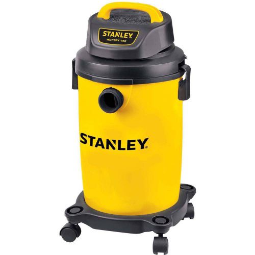 Shop vacuum stanley 4.5-gallon, 4.5-peak horse power, wet/dry wheels easy to use for sale