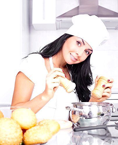 Chef Hat Adjustable Elastic Baker Kitchen Cooking Hat by WearHome(TM) (1pack)