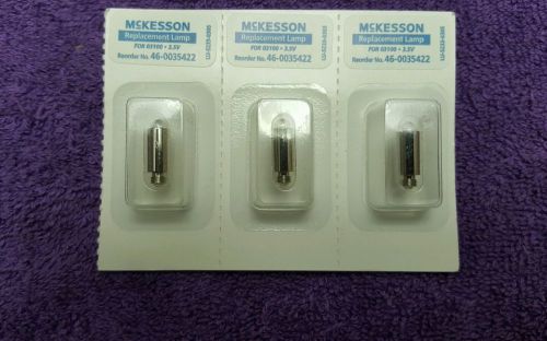3 McKesson Replacement Lamp 46-0035422