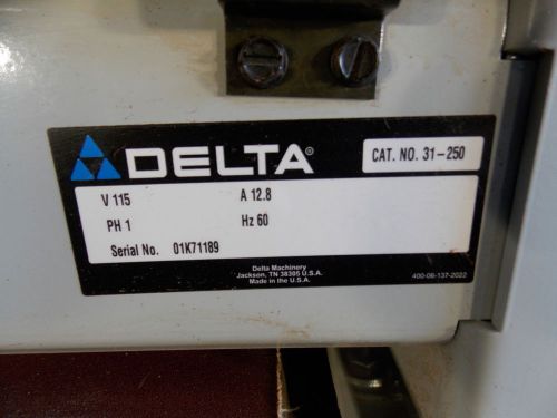 Used Delta Model 31-250 Drum Sander