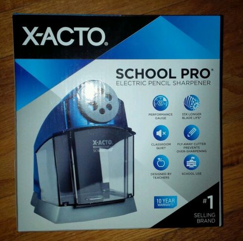 New X -Acto School Pro  Electric  Pencil Sharpener #1 Selling Brand