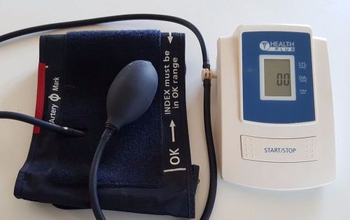 Health Plus Blood Pressure Pulse Monitor w/ Artery Mark Velcro Cuff