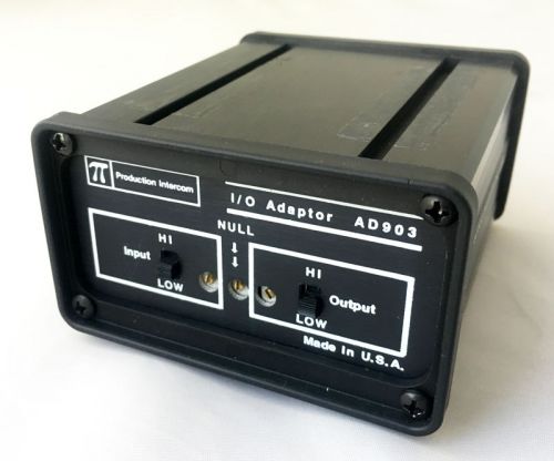 Production Intercom - AD903 - Clear-Com to 4-Wire Intercom Adapter