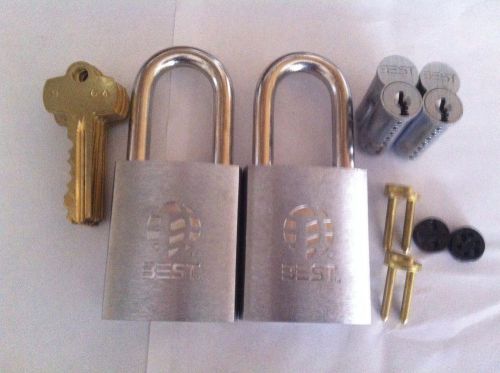 2-21B722L Best Lock padlocks new keyed