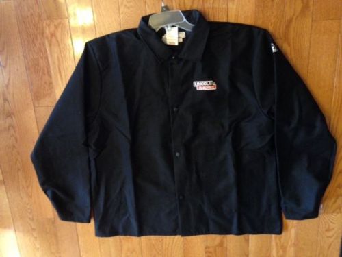 Lincoln electric size 2xl flame-retardant cloth welding jacket nwt fast shipping for sale