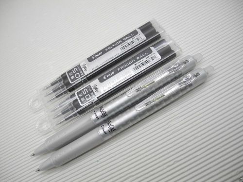 (2pen+6refills) PILOT FRIXION/eraser LFBK-23EF DTSB 0.5mm roller pen  Black