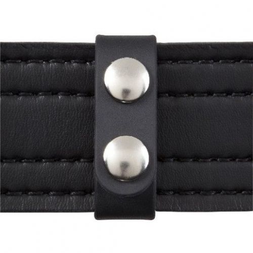 Safariland 64-4-2 Value Belt Keeper Black w/Chrome Snap Pack of 4