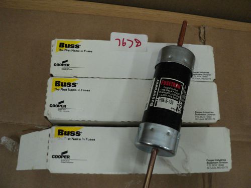 (3) cooper buss frn-r-150  fusetron rk5 fuse  frn-r-150    frnr150 for sale