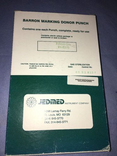 Jedmed Barron Marking Punch 21-8375