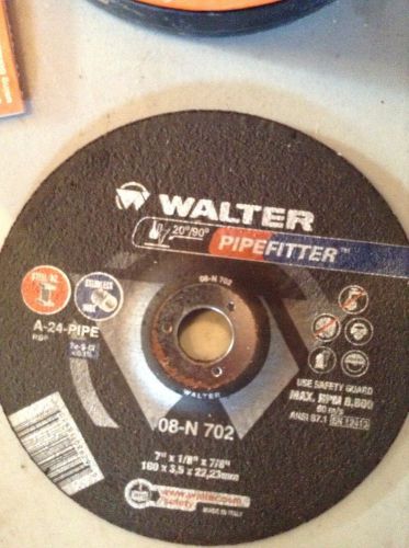 08-n 702 Walter Grinding Wheel Lot Of 25 Pipe Fitter