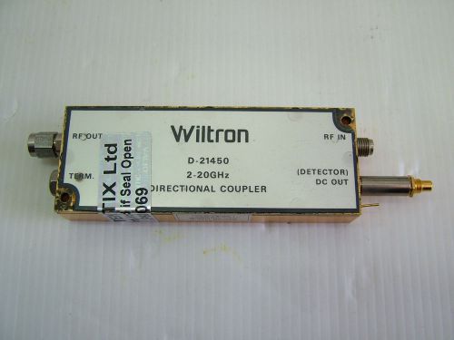 Wiltron 2 - 20GHz Directional coupler D-21450