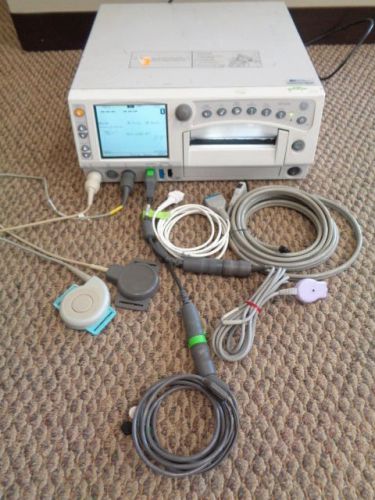 GE Corometrics 259A 250 Series Fetal Monitor &amp; Accessories