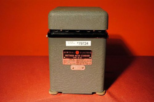 General Electric IB-10 AAA107 Watthour Meter Calibrator