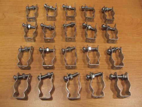 Lot steel city 3/4 conduit hanger clamp support strap thomas betts 6h1 b 6h1b for sale