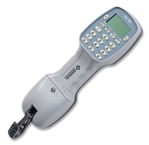 Greenlee TM-700 Tele-Mate Pro Telephone Test Set w/ ABN Croc Clips