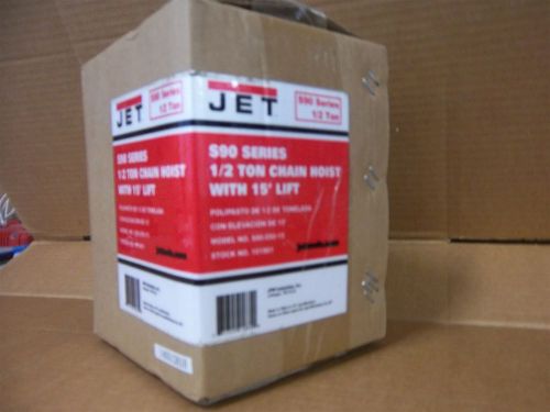 Jet s90 series 1/2 ton chain hoist (s90-050-15) for sale
