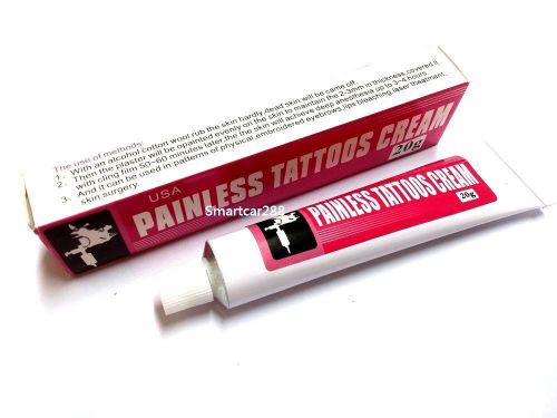 Body tattoo piercing numbing gel anaesthetic cream 20g x 1 tube new for sale