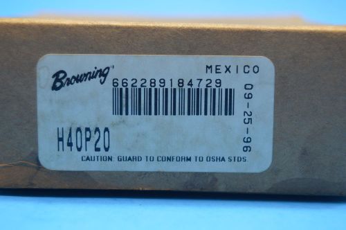 NEW BROWNING H40P20 SPROCKET 20 TEETH, NEW IN BOX, NEW OLD STOCK