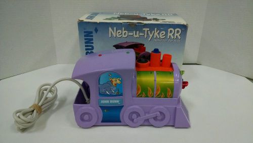 John Bunn Pediatric Neb-u-Tyke Train Nebulizer Compressor Asthma Child Purple!