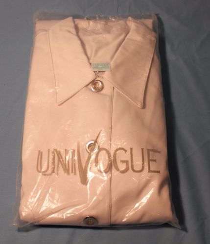 NEW CLINIQUE LAB COAT FOR COSMETICS COUNTER CONSULTANT SIZE 22 H 5340A UNIVOGUE