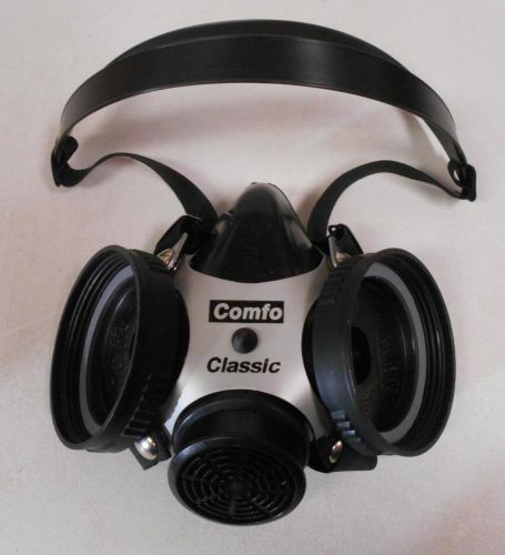 Msa comfo classic respirator facepiece half mask size medium 808071 nib n for sale