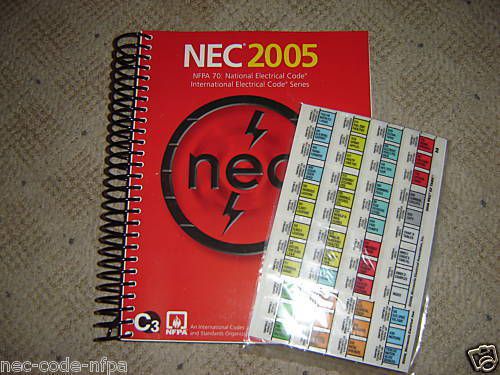 2005 nec national electrical code w/ ez tabbed ~ new sp for sale