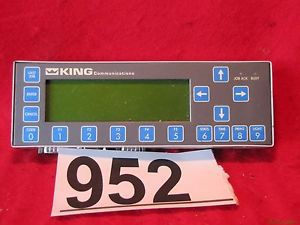 King communications k2204 ~ job track tracking data terminal (?) ~ #952 for sale