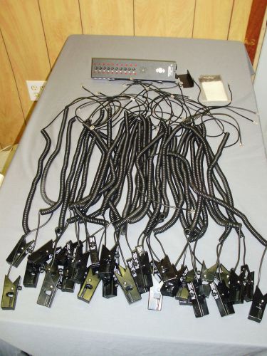 Lot of 33 protex proclips and a protex epa3-20kp-b switch module with keys! for sale