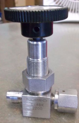 Nupro ss-4bk-2200 3 way port valve  (dr3e3) for sale