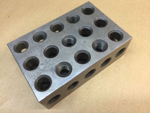 123 BLOCK 4&#034;x6&#034;x2&#034; MACHINIST INSPECTION JIG GRINDER SETUP BLOCKS 1-2-3 SINE B