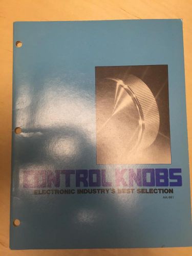 1981 ALCO Electronic Products Catalog ~ Augat Control Knobs