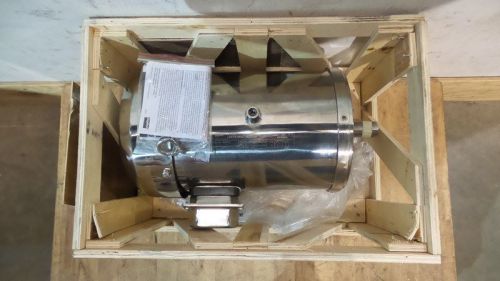 Dayton 3 hp 1750 rpm 208-230/460v 3-phase washdown motor for sale