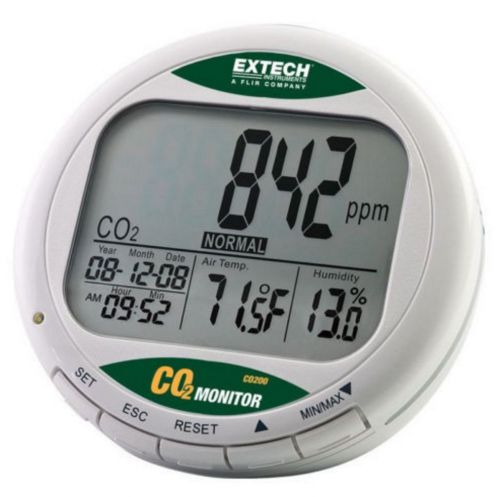 EXTECH Desktop Air Quality CO2 Monitor