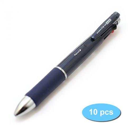 Zebra B4SA3 Clip-on multi 1000E 0.7mm Multifunctional Pen (10pcs) - Dark Blue