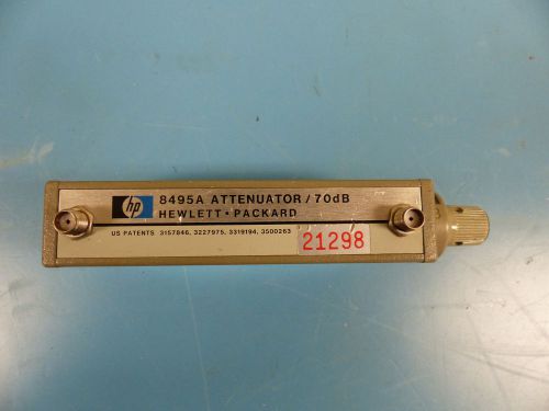 HP 8495A Attenuator / 70dB