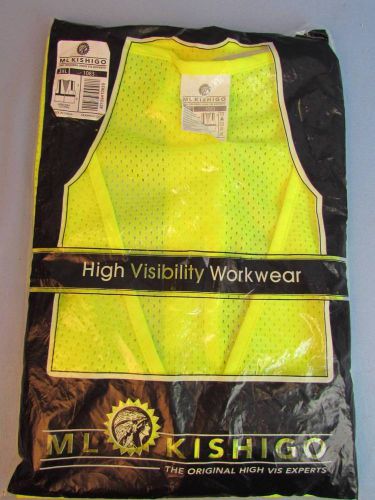 ML Kishigo High Visibilty Reflective Safety Vest ~ Size 3XL Brand New ~ 1083