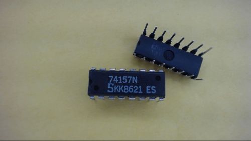 SIGNETICS 74157N 16-Pin Dip Integrated Circuit New Lot Quantity-10