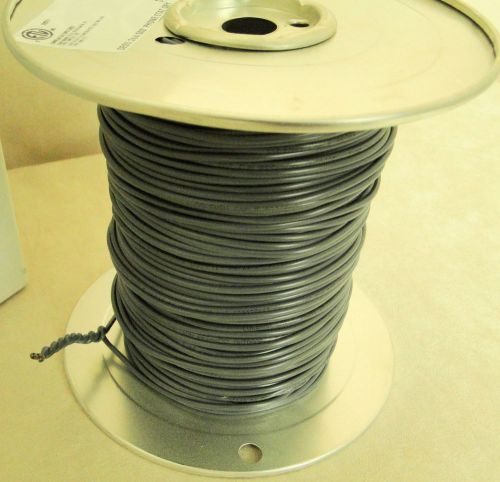 NEW- 500&#039; 24/4 Gray Wire Telephone or Intercom #0345 Woods (by Coleman cable)
