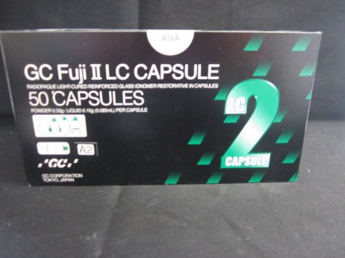 GC Fuji II LC Capsules A2 Refill EXPIRATION 11/2016